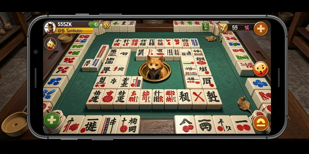 Gameplay Mahjong yang menarik dan menantang di 555ZK.