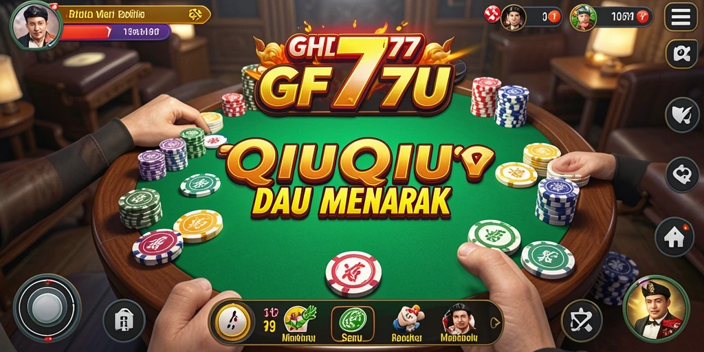 Tampilan gameplay QiuQiu yang menarik dan penuh tantangan.