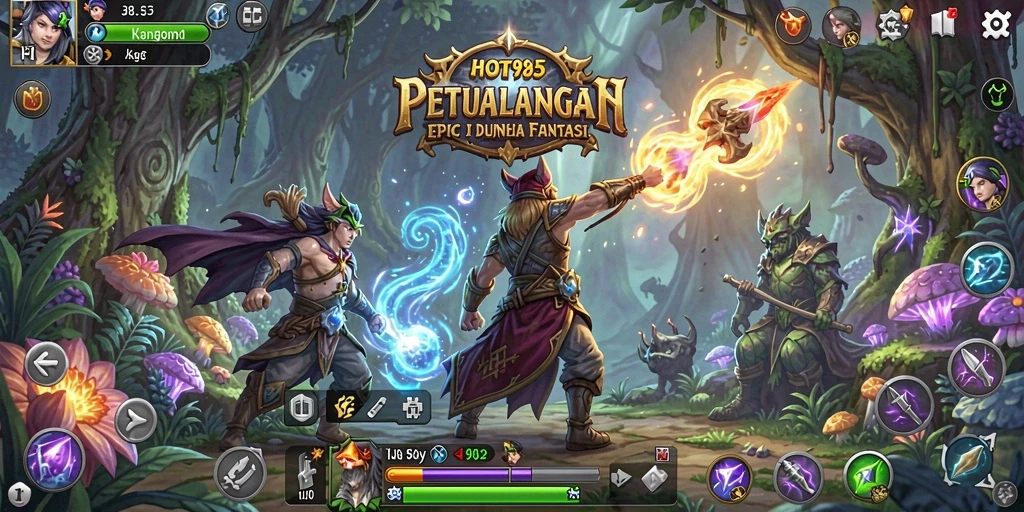 Gameplay RPG seru dengan grafis memikat dan aksi mendebarkan.