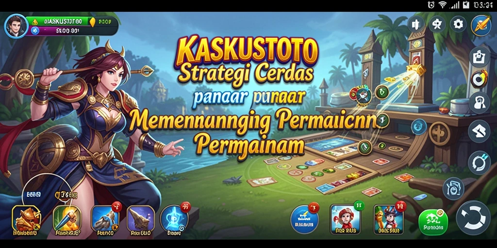 Screenshot gameplay KASKUSTOTO yang menampilkan aksi strategi yang seru.