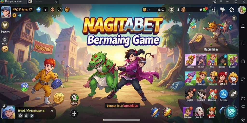 Screenshot gameplay NAGITABET yang menampilkan tantangan seru.