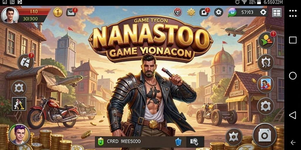 Screenshot NANASTOTO menampilkan gameplay Tycoon yang menarik dan interaktif.