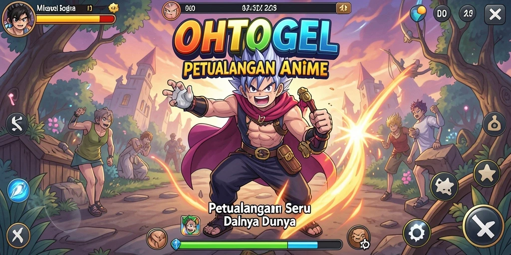 Tampilan grafis OHTOGEL yang memikat dalam gameplay Anime.