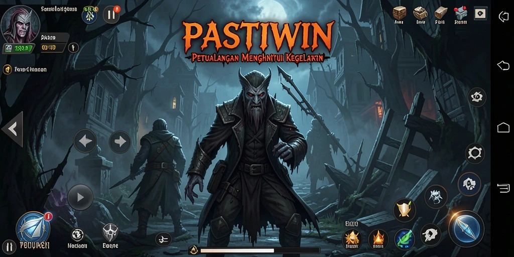 Gameplay PASTIWIN yang menantang dan menegangkan.