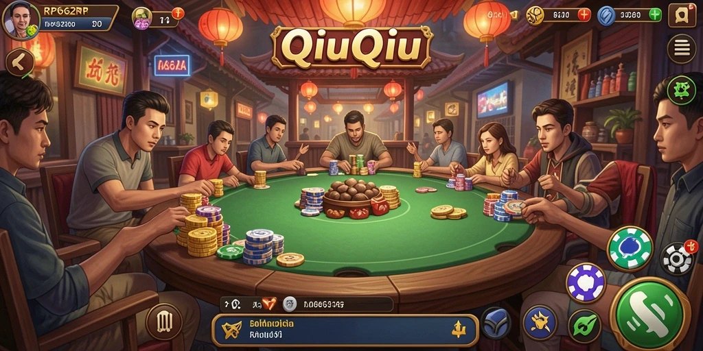 Screenshot gameplay QiuQiu yang menarik di RP62RP.