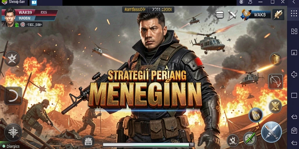 Menampilkan gameplay mendebarkan dari WAK89 yang menampilkan pertempuran strategi.
